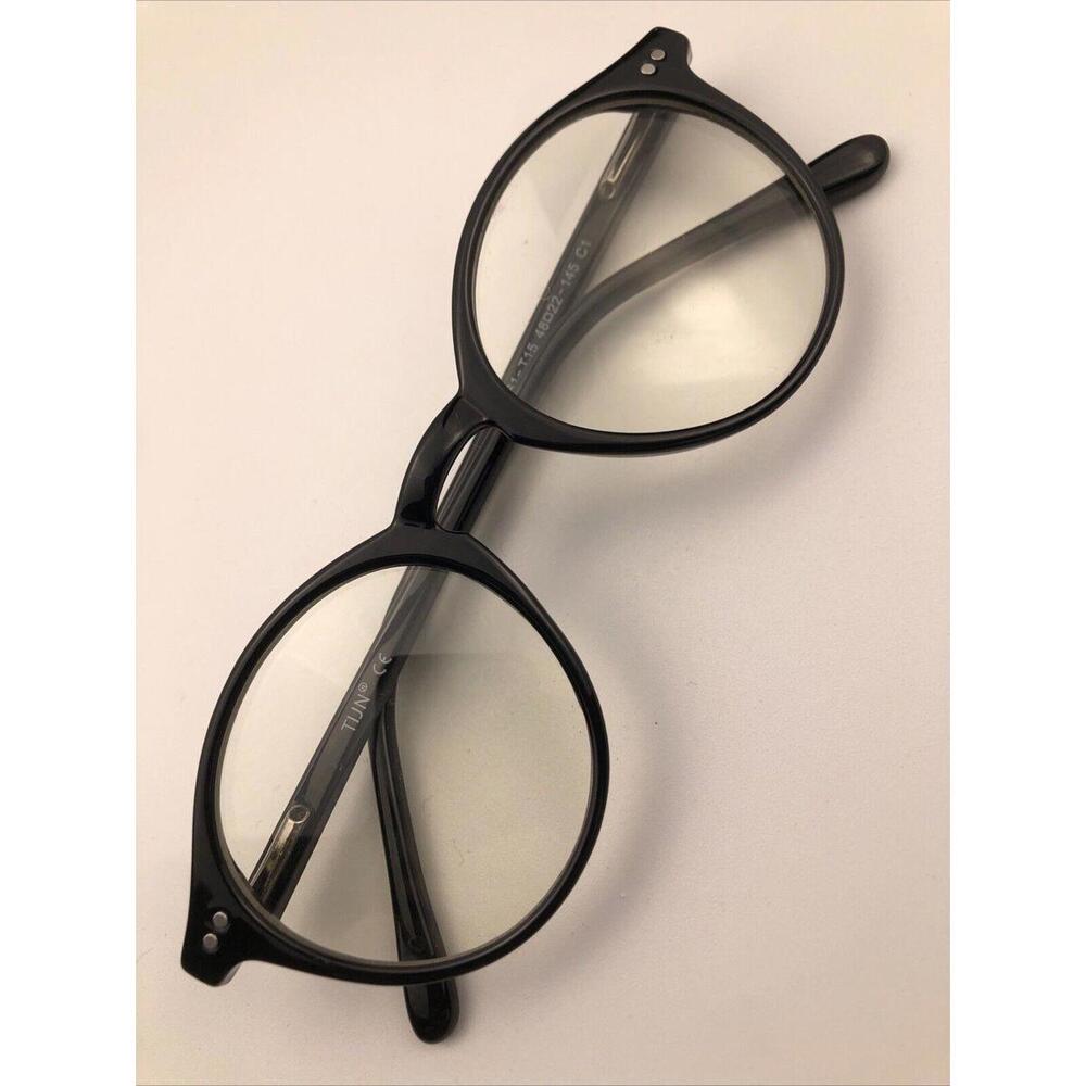 Black TIJN Glasses Frames Only 761-T15 48022-145 C1 eyeglasses fame only